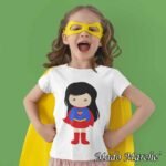 Mom & Kids - Super Girl