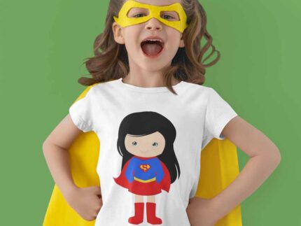 Mom & Kids - Super Girl