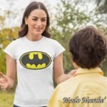 Mom & Kids - Batman Logo