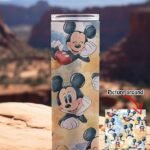 Straw Starbucks - Mickey Pattern