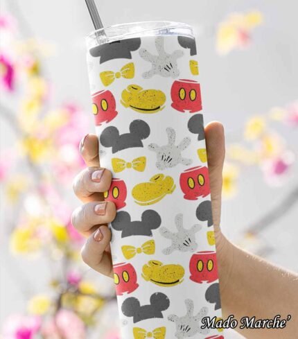 Straw Starbucks - Mickey symbol