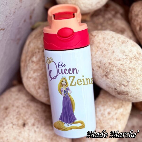10 Straw Kids Bottle - Rapunzel - Image 1