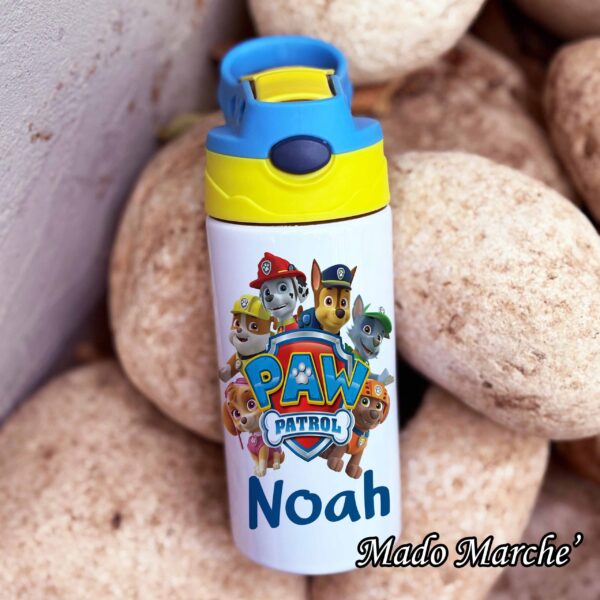 16 Straw Kids Bottle - Paw Patrol - Image 1