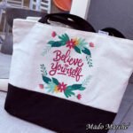 White * Black bag - Believe in yourself