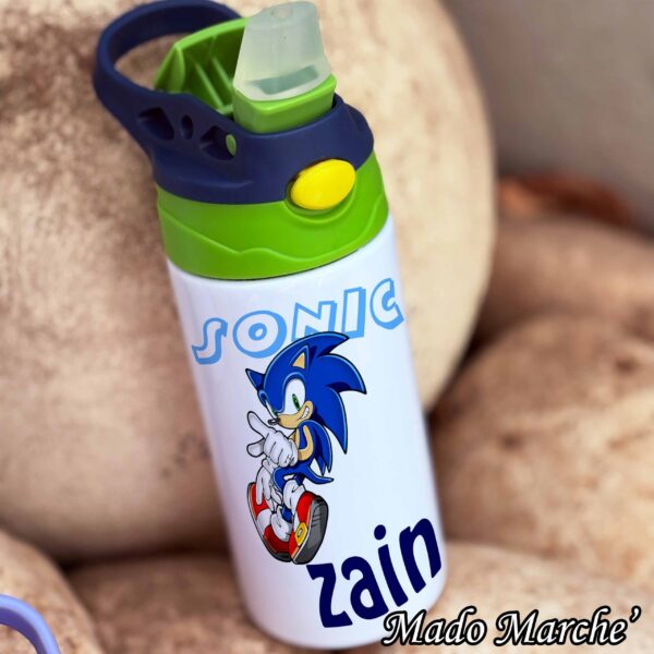 Straw Kids Bottle - Sonic - Image 1