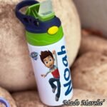 Straw Kids Bottle - Paw Patrol Boy