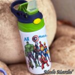 Straw Kids Bottle - Avengers