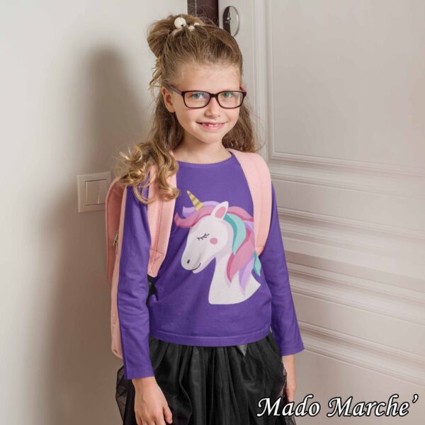 Kids T-shirt long - Unicorn - Image 1