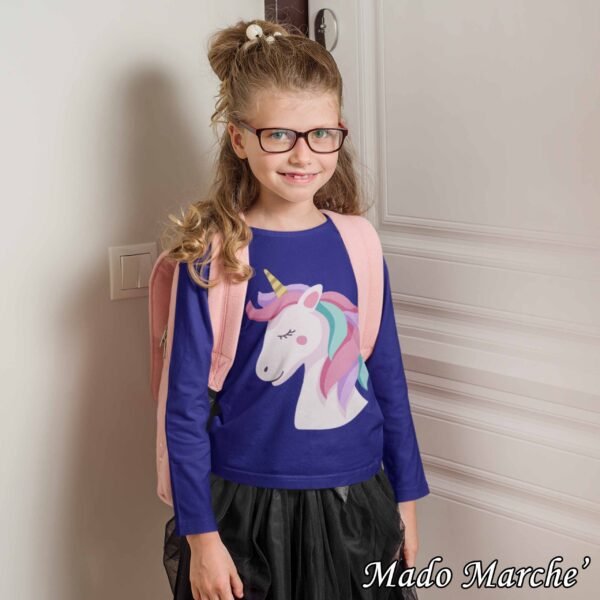 Kids T-shirt long - Unicorn - Image 2