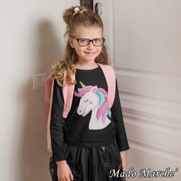 Kids T-shirt long - Unicorn - Image 4