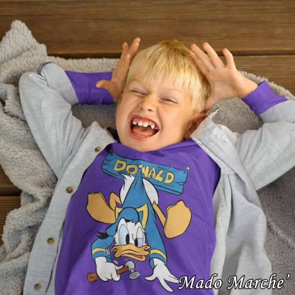 Kids T-shirt long - Donald Duck - Image 4