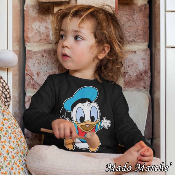 Kids T-shirt long - Small Donald Duck - Image 3