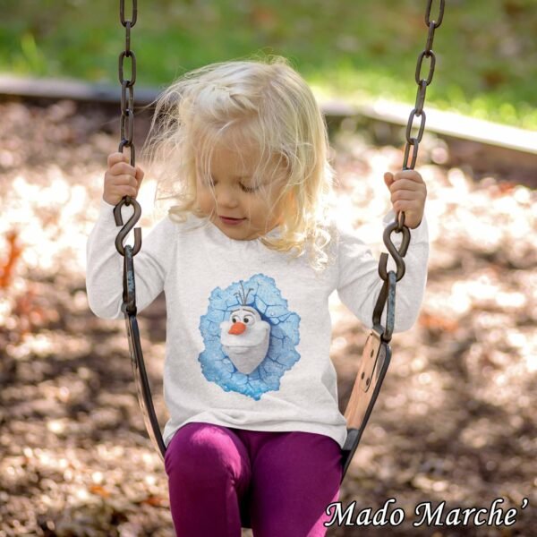 Kids T-shirt long - Olaf - Image 4