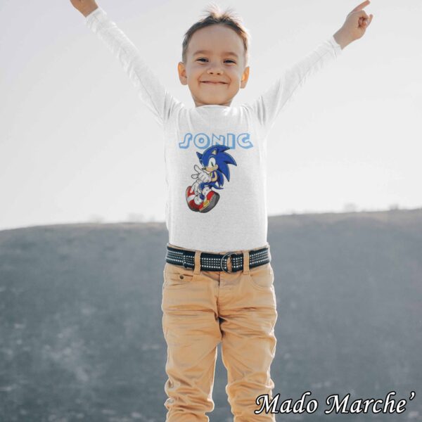 Kids T-shirt long - Sonic - Image 1