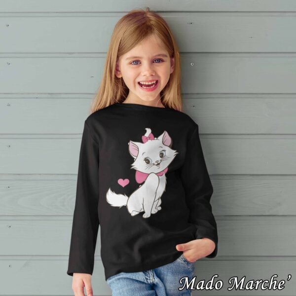 Kids T-shirt long - Kitty - Image 3