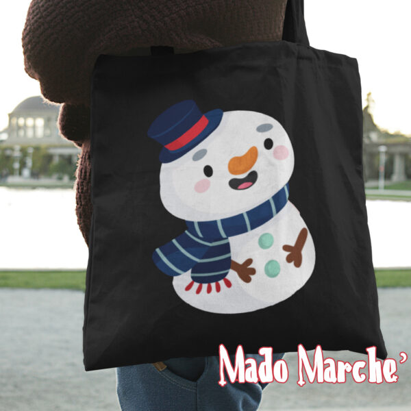 1 Tote bag - Snowman - Image 1