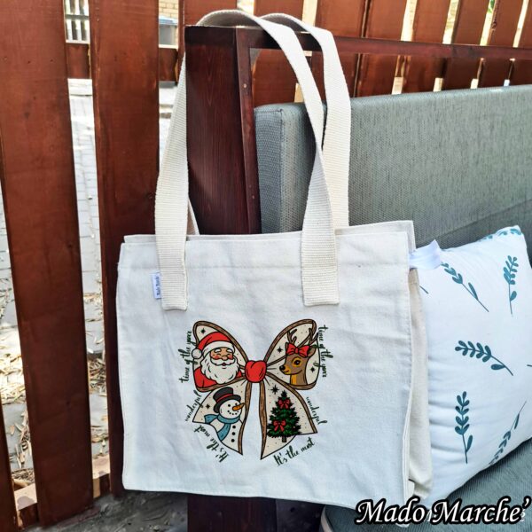 Big Tote Bag - Noel Bow - Image 1
