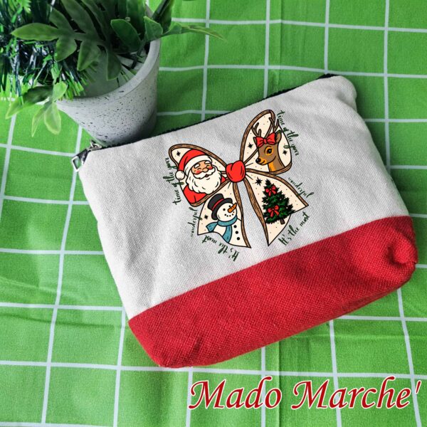 Makeup Bag - Noel Bow - Image 1