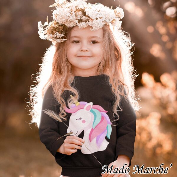 Kids Crewneck - unicorn - Image 5
