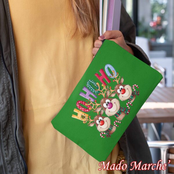 16 Christmas Pencil Case - Deer HoHoHo - Image 1