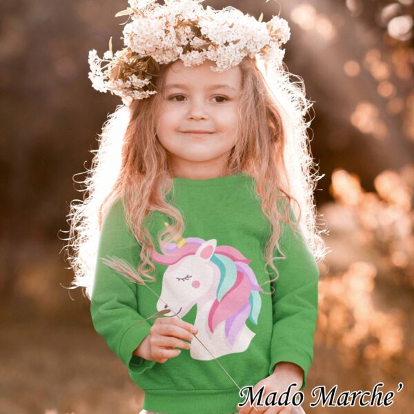 Kids Crewneck - unicorn - Image 3