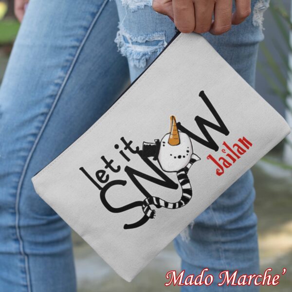 Christmas Pencil Case -Let it Snow - Image 1