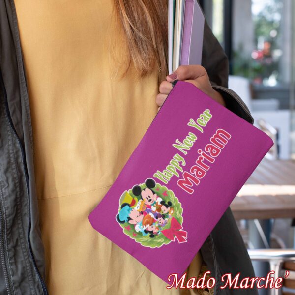 Christmas Pencil Case -Mickey Circle - Image 1