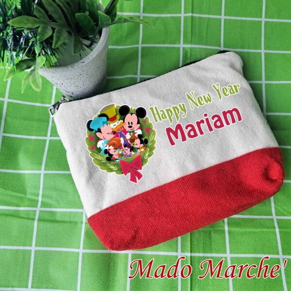 Makeup Bag - Mickey Happy New Year - Image 1