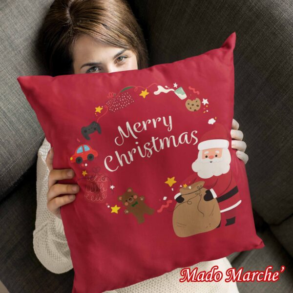 Christmas Cushion - Merry Christmas Noel - Image 1