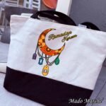 White * Black bag - Ramadan Kareem Yellow Helal