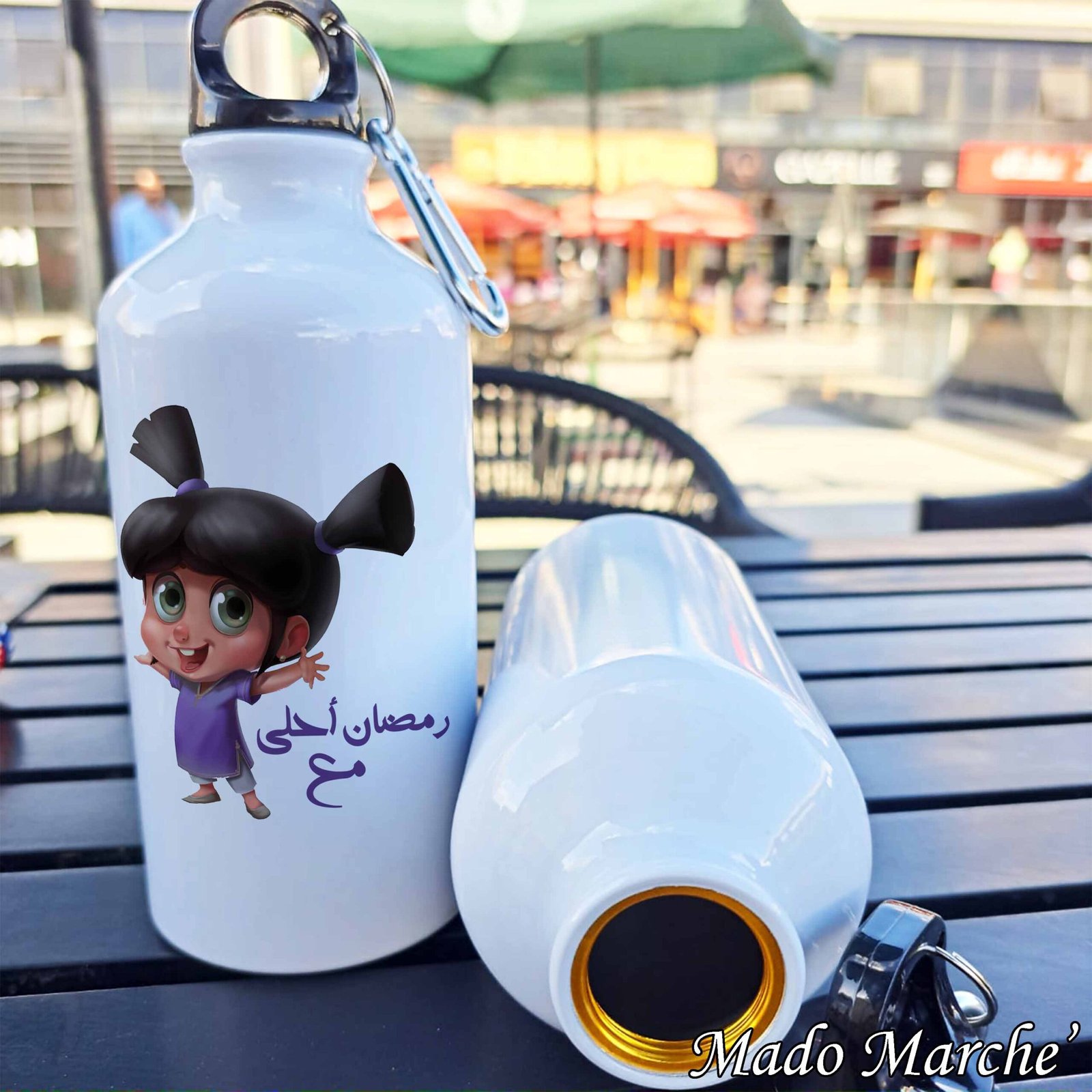 5 Flask bottle - Fananis Girl - Image 1