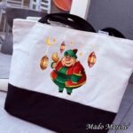 White * Black bag - Fananis