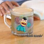 Glass Mug - Bogy Face