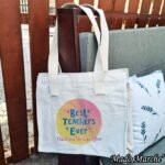 Big Tote Bag - Best Teacher Ever Circle