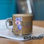 Glass Mug - I'am so glad that you are my mom