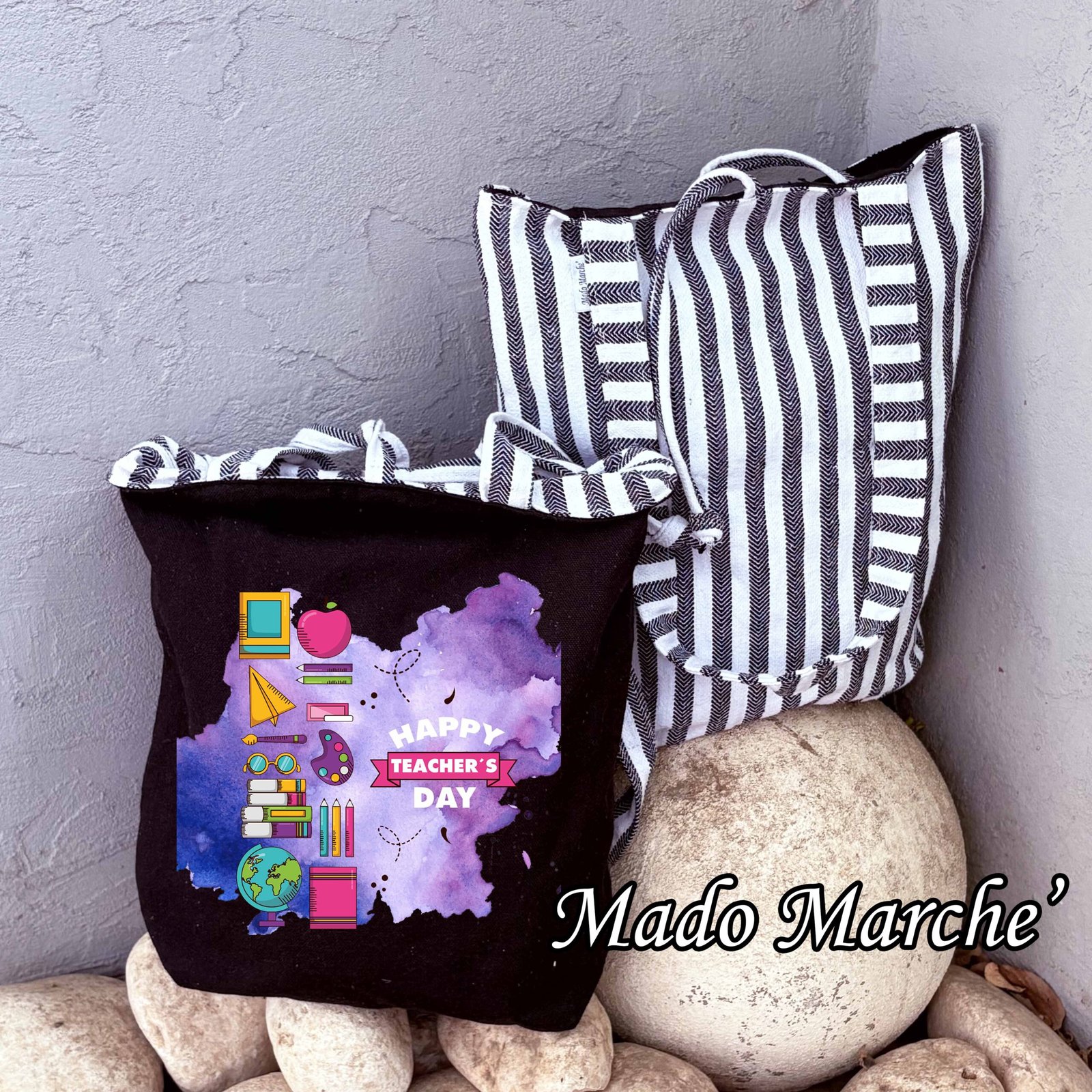 double face (11) Double Face Bag - Happy Teacher Day - Image 1