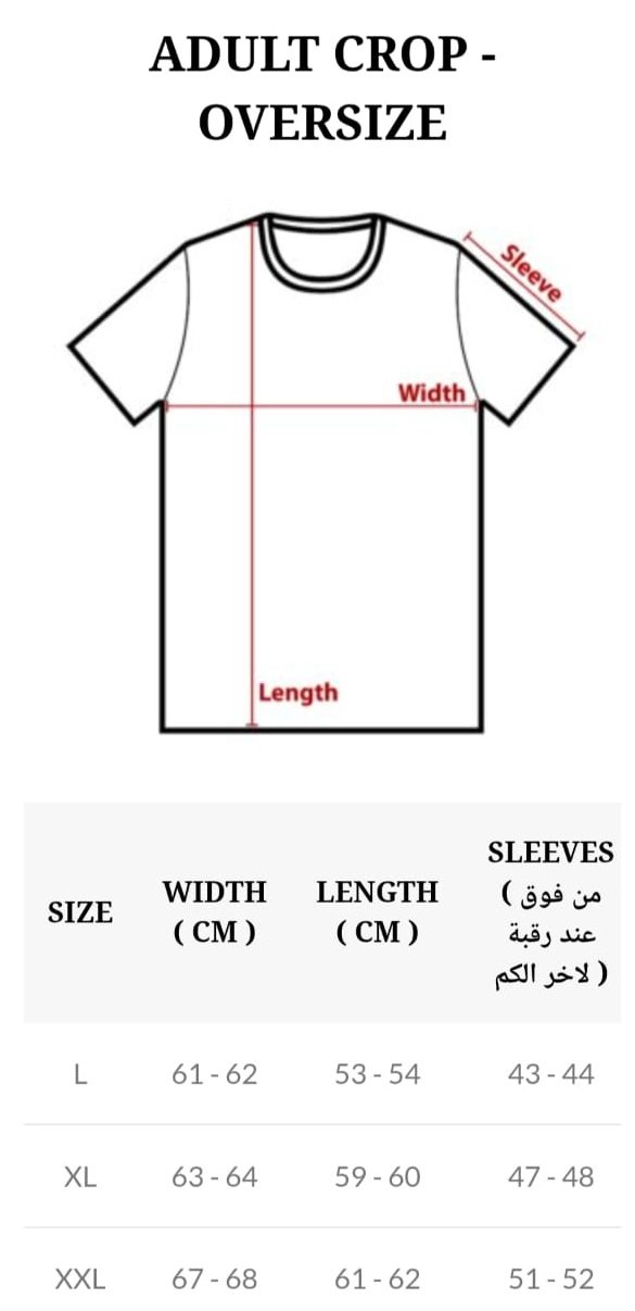Select Your Size and Color example