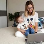 Mom & kid - Mickey